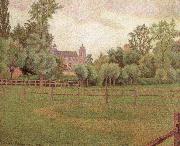 Lucien Pissarro The Deaf Woman-s House oil painting picture wholesale